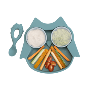 Silicone Suction Plate with Pots | LILOKIDS